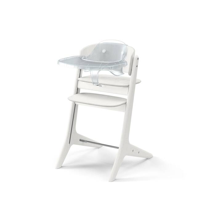 meegroeistoel LEMO platinum 4-in-1, white wood - CYBEX