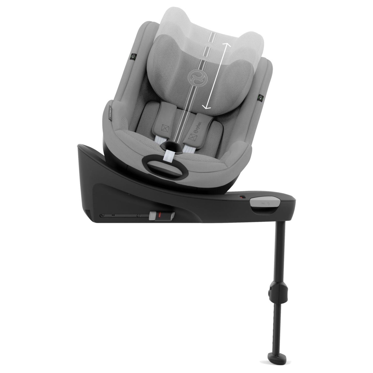 autostoel Sirona G I-Size, stone grey (plus) (open) - CYBEX