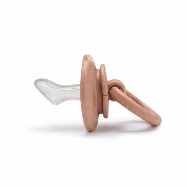 fopspeen bamboe newborn, blushing pink - ELODIE