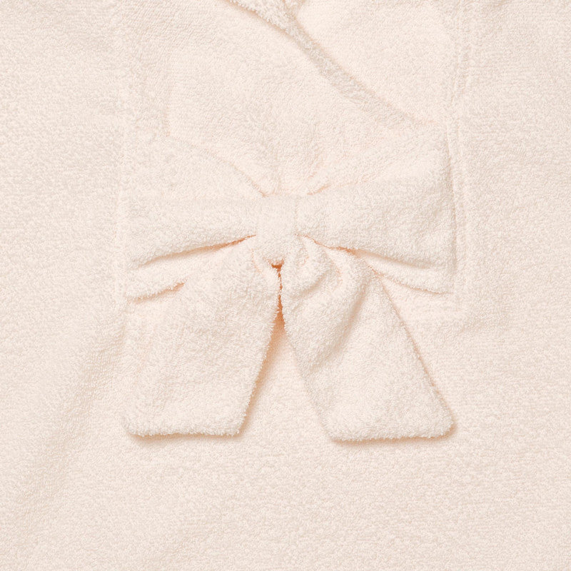poncho bow, creamy white - ELODIE