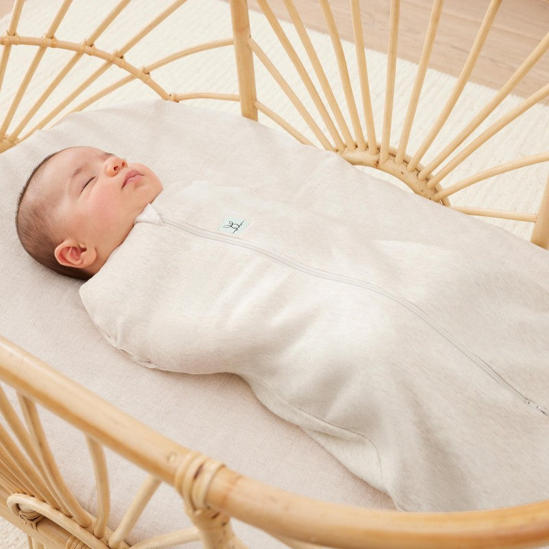 inbakerslaapzak cocoon, oatmeal marle, 1.0 TOG – ERGOPOUCH