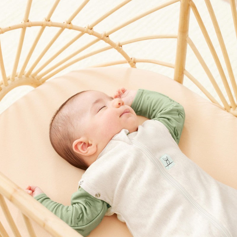 inbakerslaapzak cocoon, oatmeal marle, 1.0 TOG – ERGOPOUCH