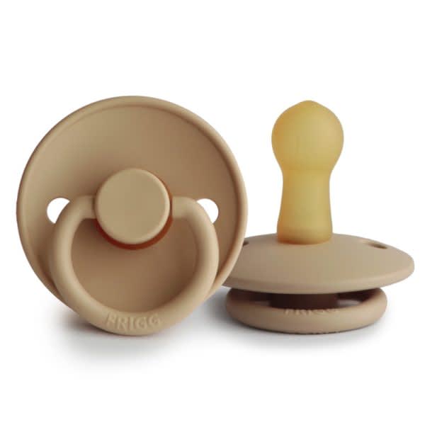 fopspeen classic latex, croissant, 6–36 mnd. – FRIGG