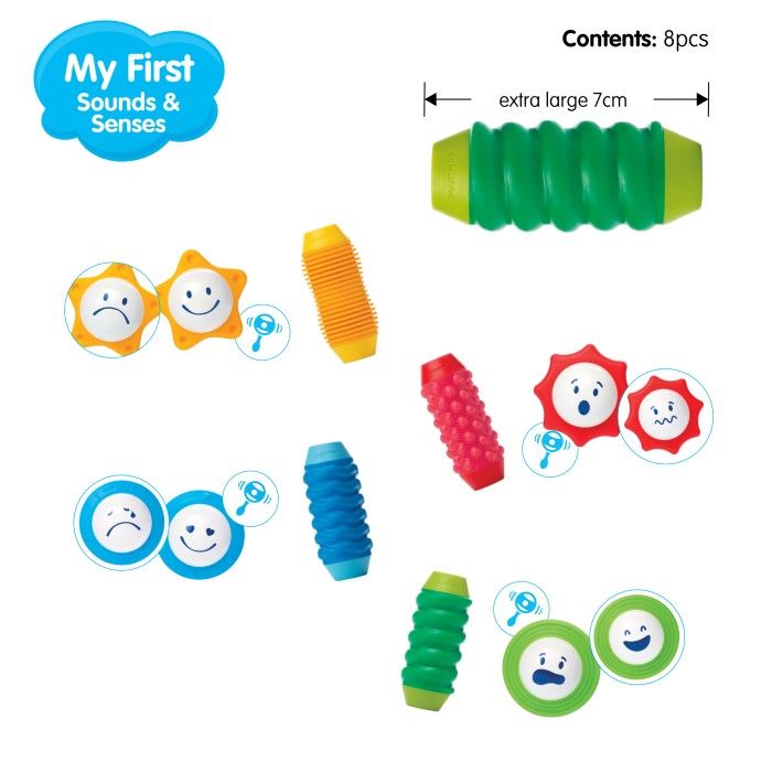 magnetisch speelgoed ‘my first’, sounds & senses – SMARTMAX