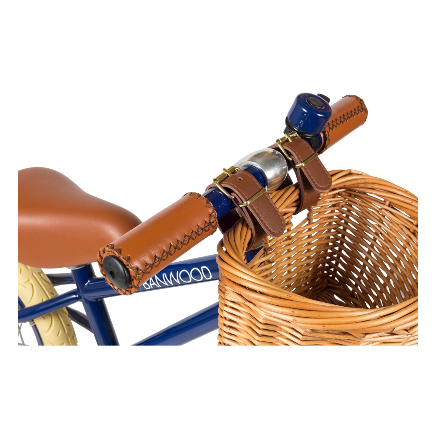 loopfiets go first 12", navy - BANWOOD
