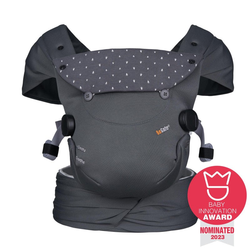 draagzak newborn haven, anthracite - BESAFE