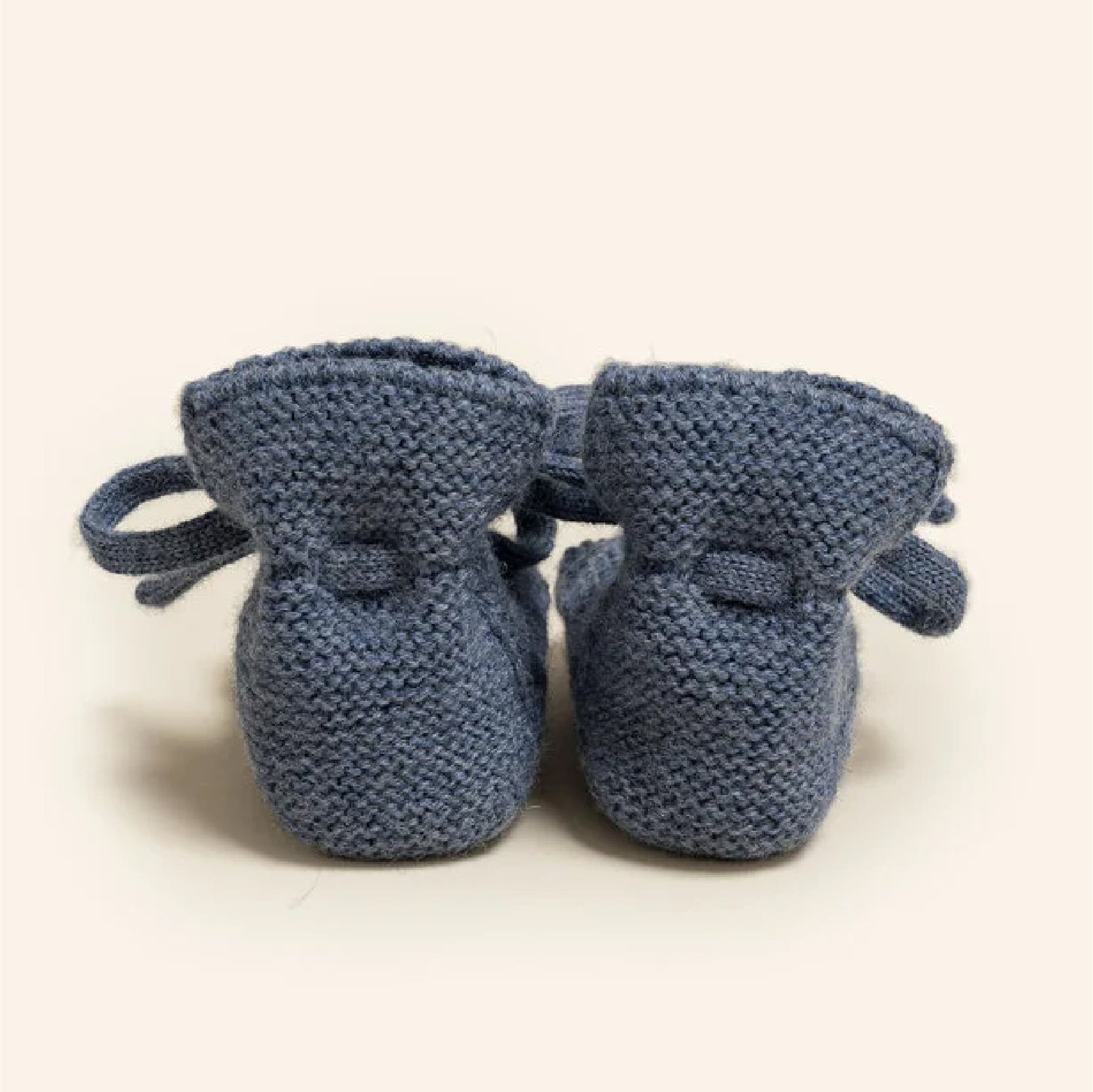 booties 0-9 mnd., denim - HVID