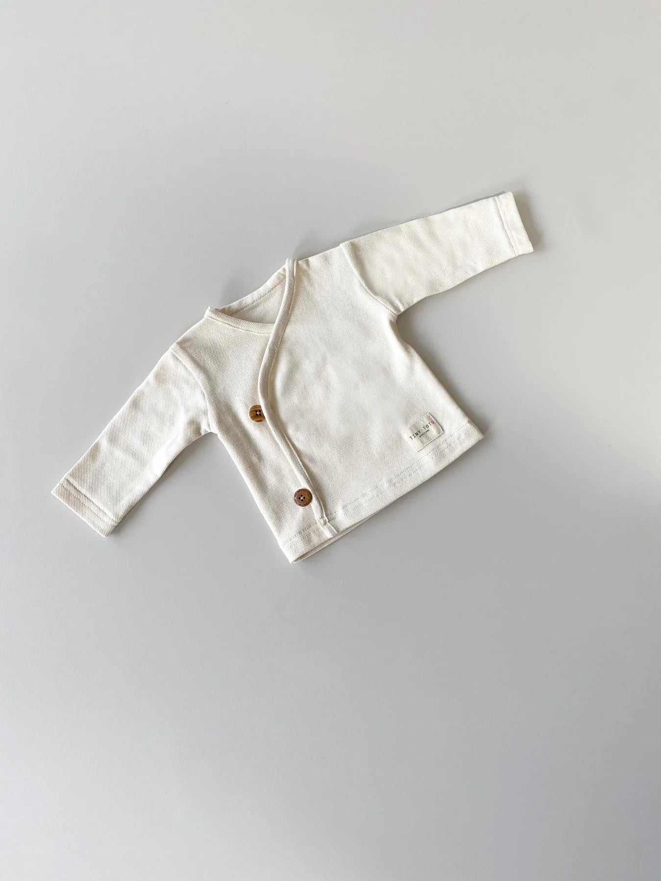 shirt celosia, ecru - TINY TOTS