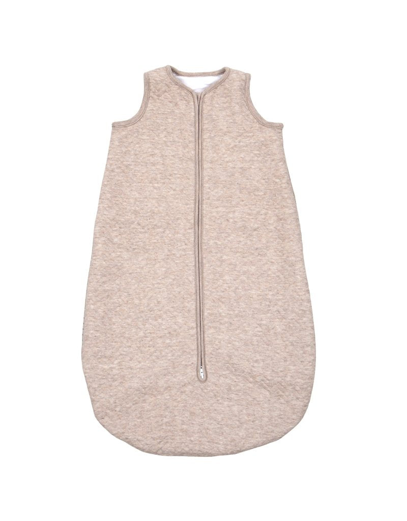 slaapzak 90 cm zomer, chevron light camel - POETREE KIDS