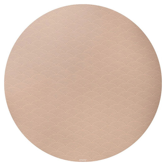 knoeimat rond anti-slip, mokka regenboog - EEVEVE