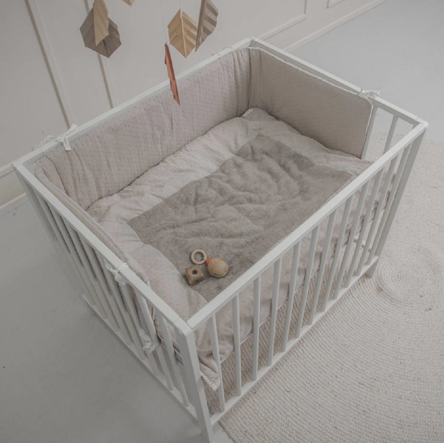 bed-/parkomrander napa, clay - KOEKA