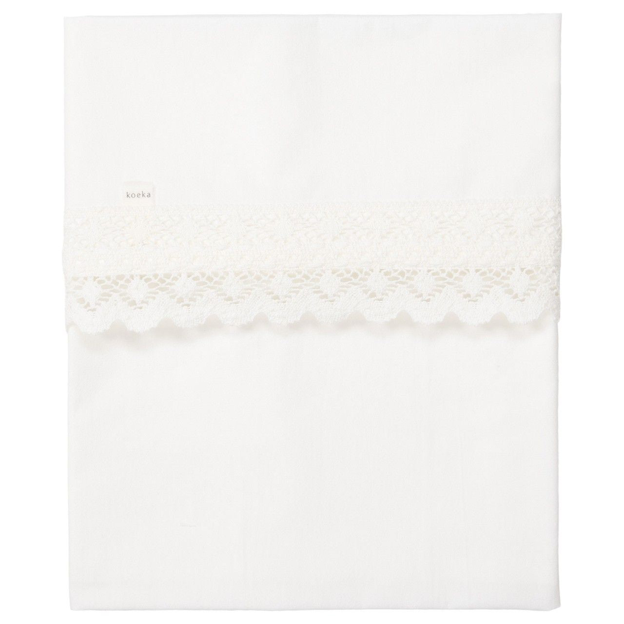 ledikantlaken crochet, milky - KOEKA