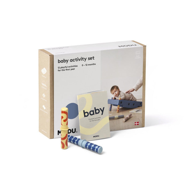 baby activity set, deep blue/sky blue - MODU