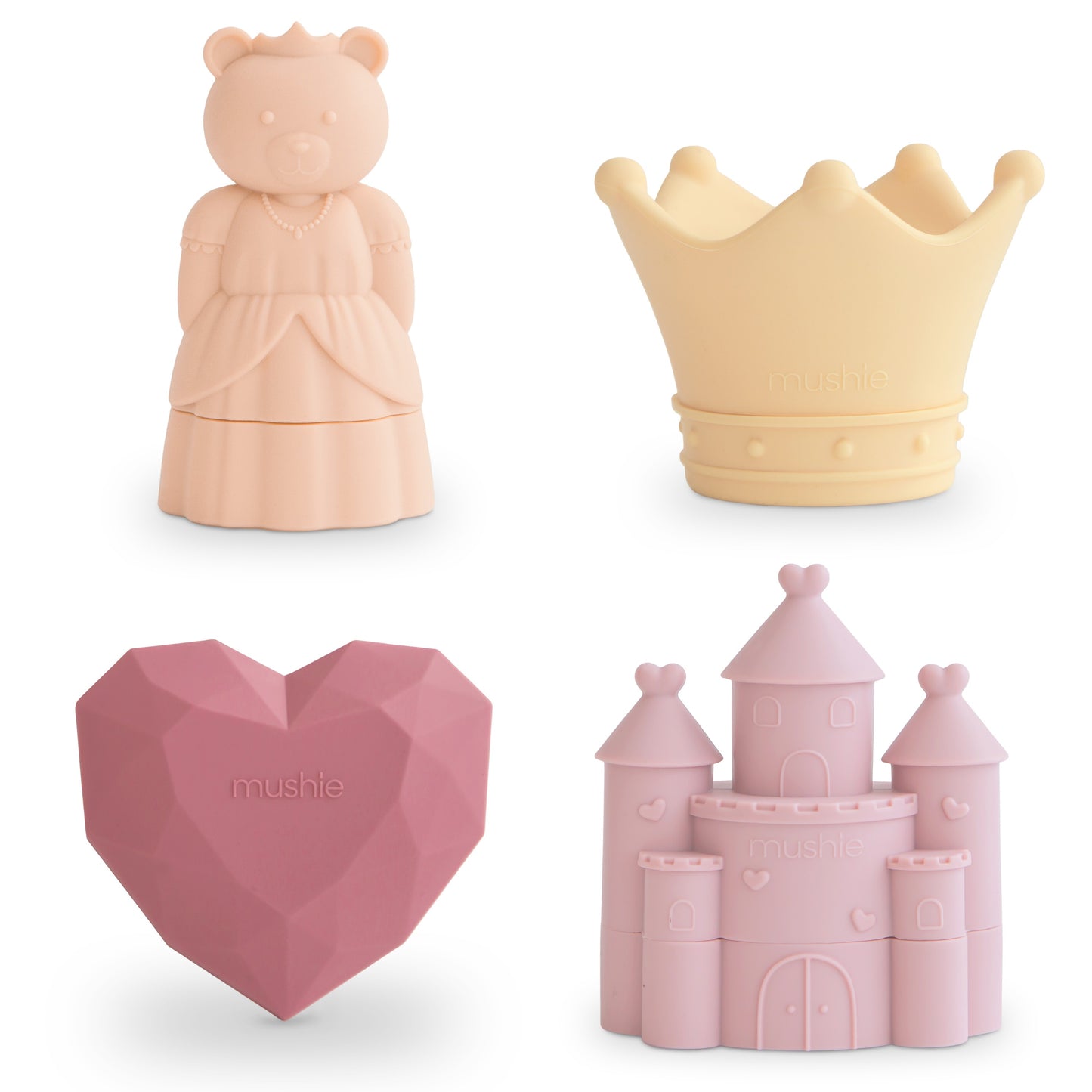 badspeelgoed 4-pack, princess - MUSHIE