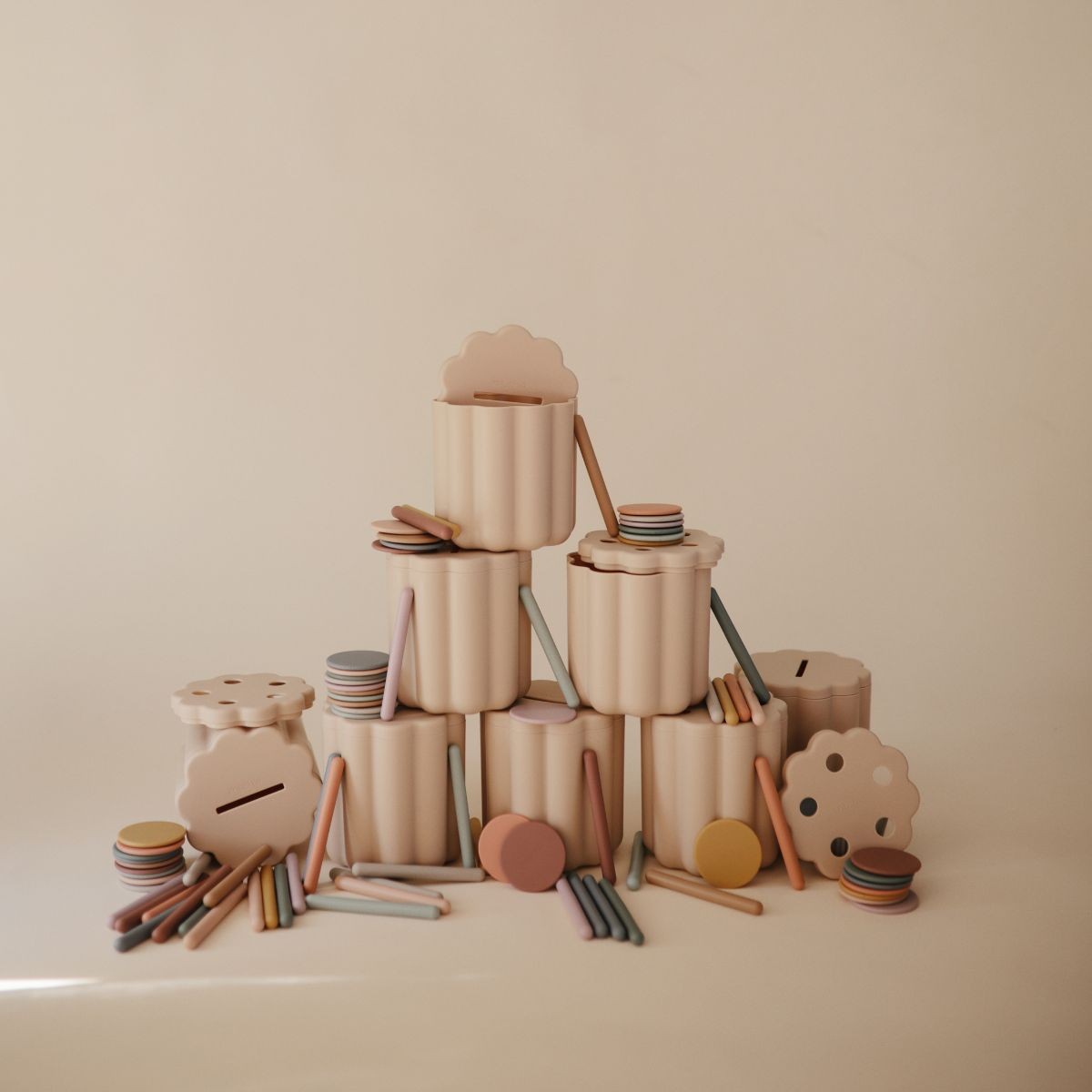 vormenstoof tube & coin - MUSHIE