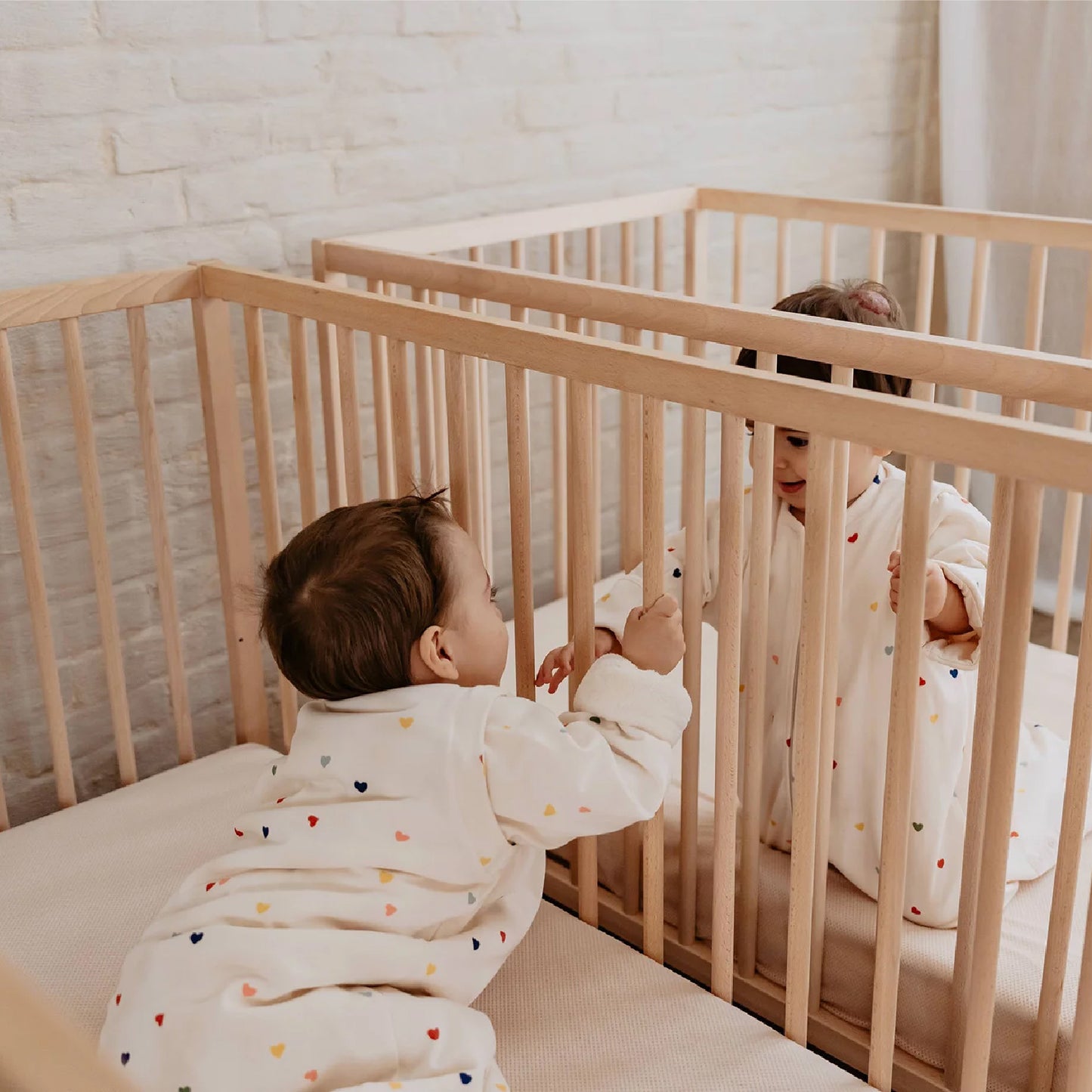 slaapzak 4 seizoenen, hearts confetti, 6m - 2,5j - PUCKABABY