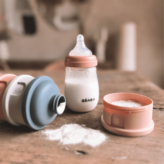 doseerdoos, mineral grey/pink - BEABA