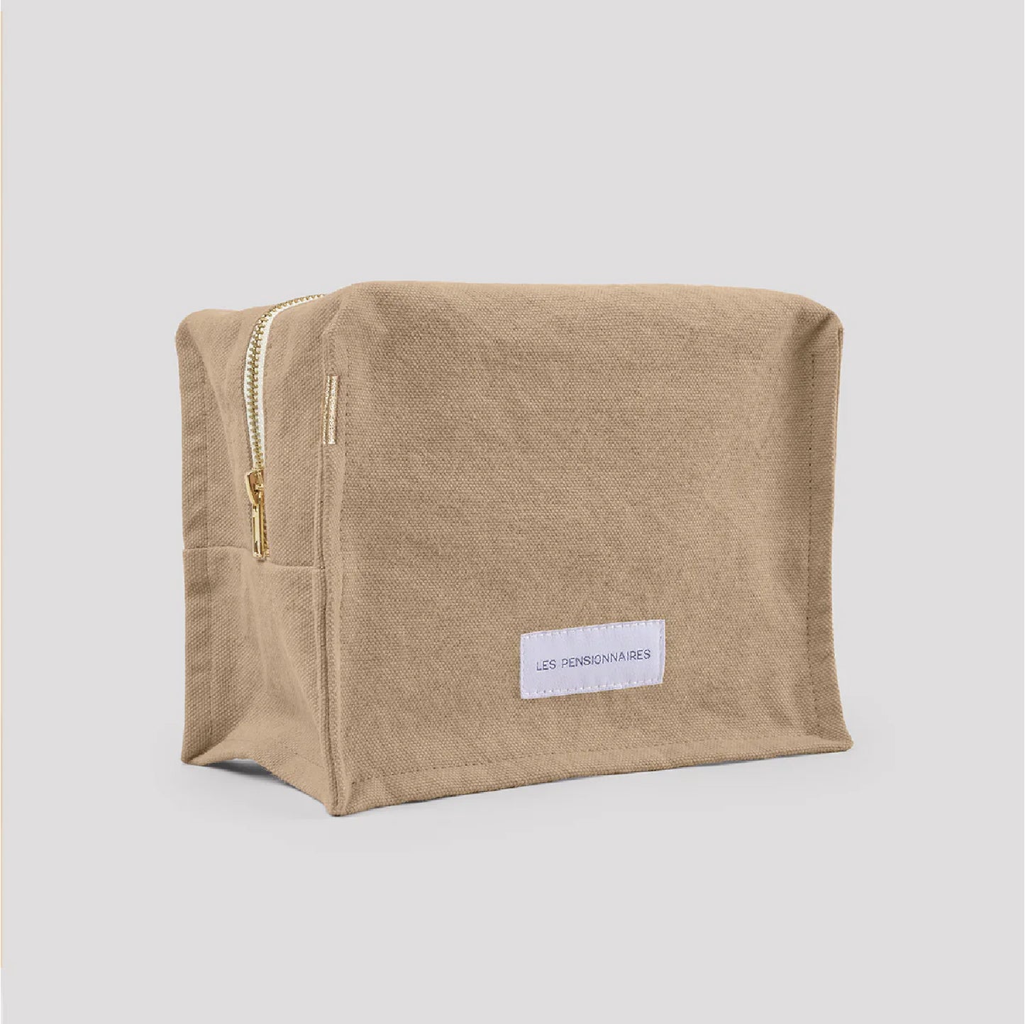 toilettas cube, sand beige - LES PENSIONNAIRES