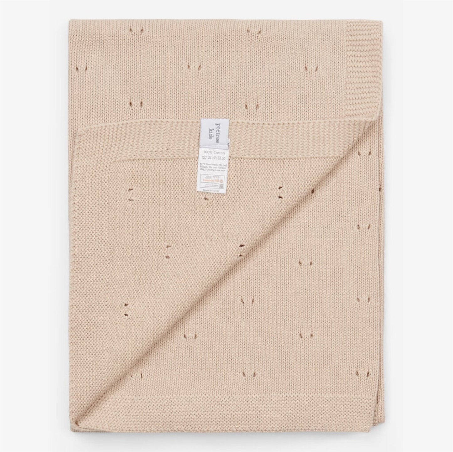 wiegdeken saint-tropez, camel - POETREE KIDS