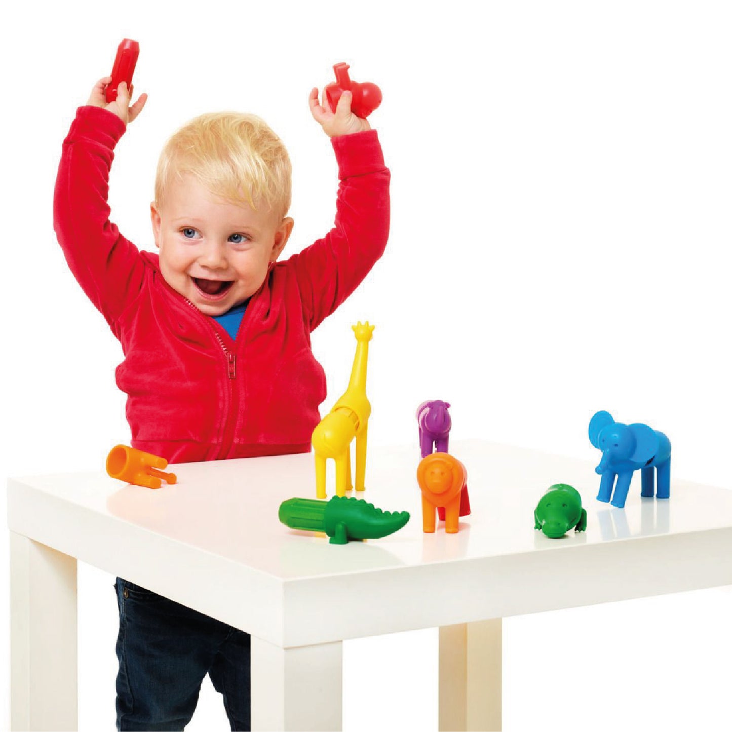 magnetisch speelgoed 'my first', safari animals - SMARTMAX