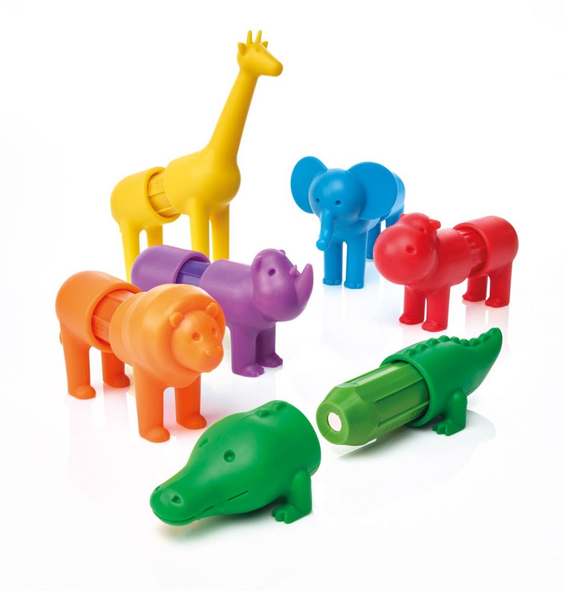 magnetisch speelgoed 'my first', safari animals - SMARTMAX