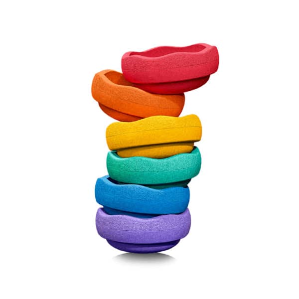 stapelblokken original, rainbow classic - STAPELSTEIN