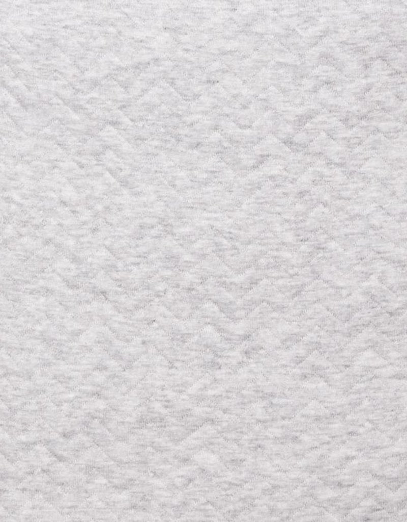 verschoningsmatje, chevron light grey mélange - POETREE KIDS