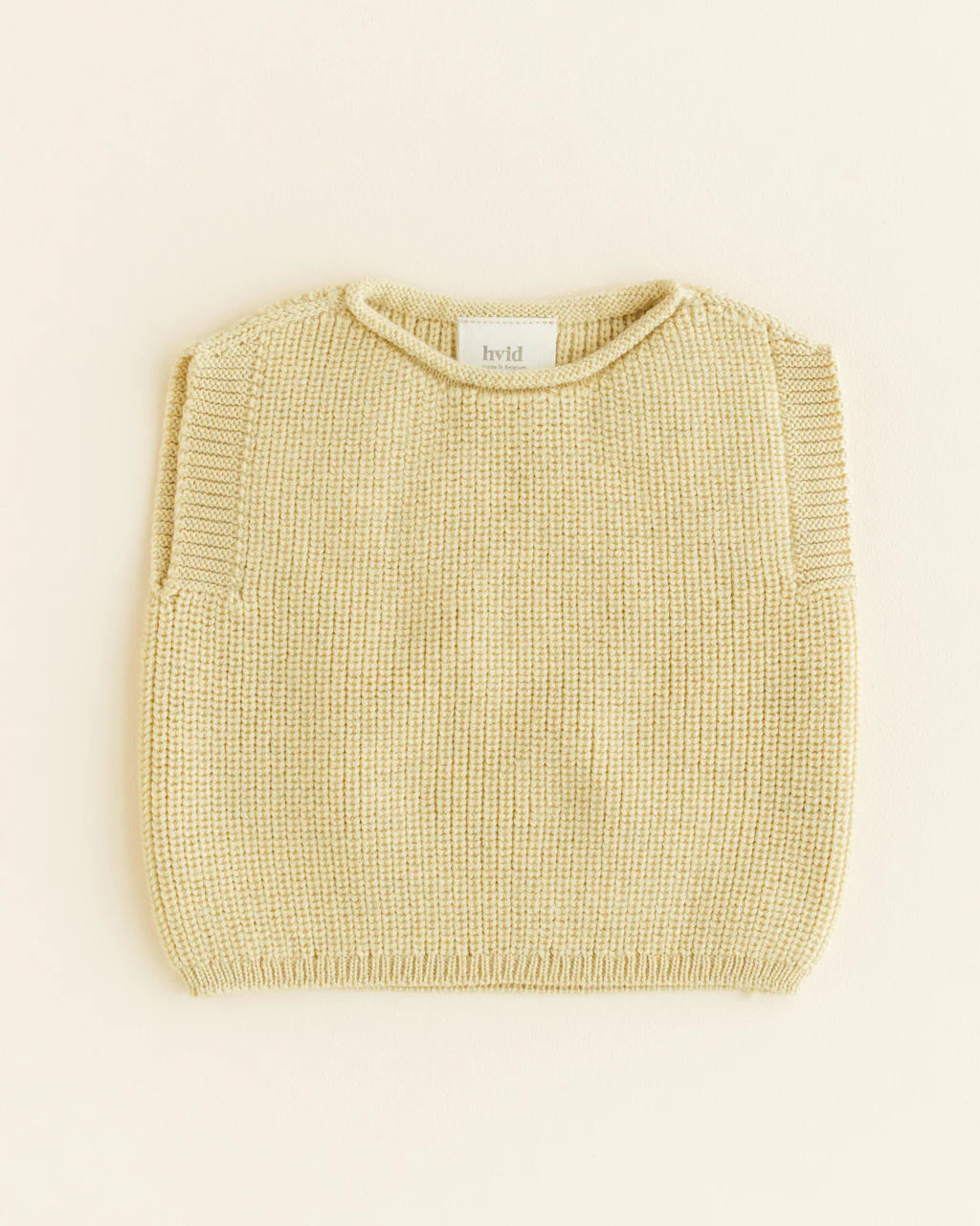 vest harvey, 0-6 mnd., light yellow - HVID