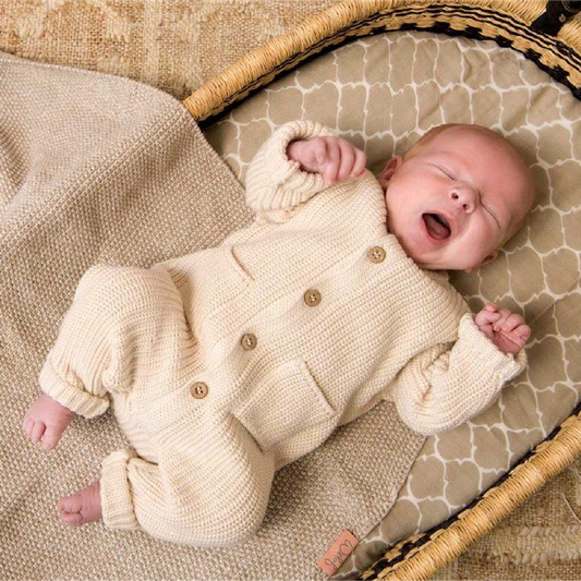 jumpsuit gebreid, seedpearl - BLA BLA BLA