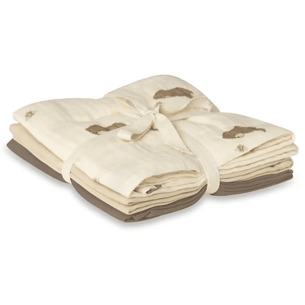 verzorgingsdoek bora, 3-pack, bees and bears - THAT'S MINE