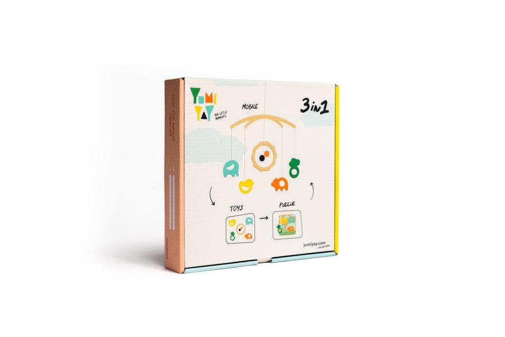 houten mobiel 3-in-1 - YUMI YAY