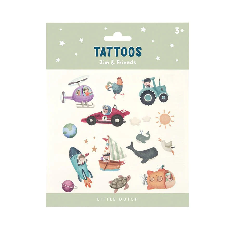 tattoos, jim & friends - LITTLE DUTCH