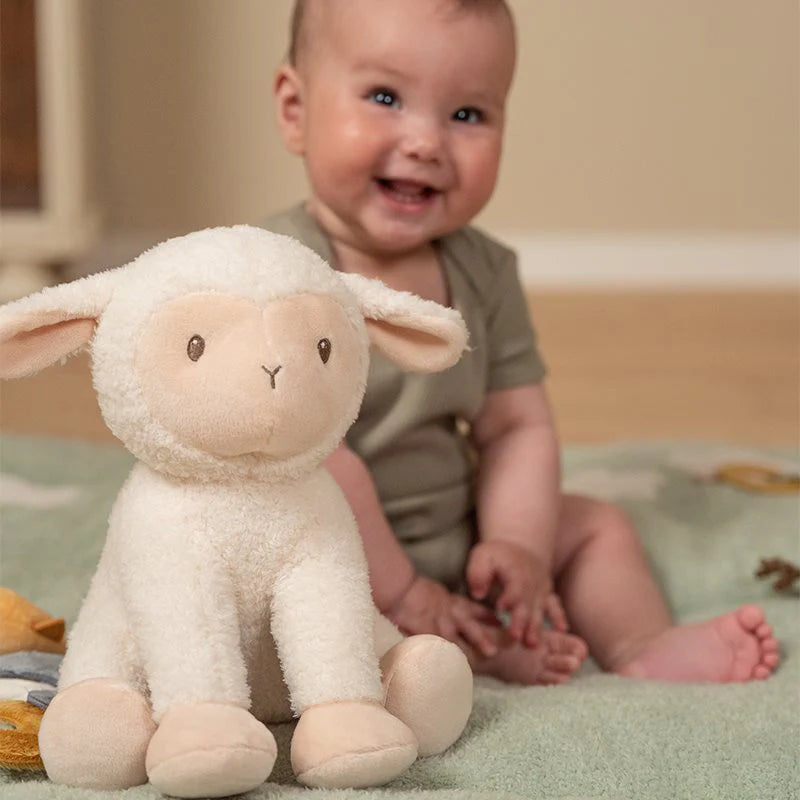 knuffeldier schaap, 25 cm – LITTLE DUTCH