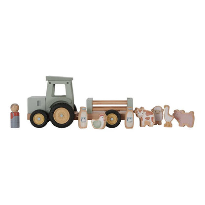 tractor met trailer, little farm - LITTLE DUTCH