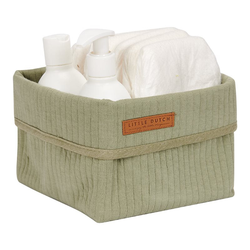 commodemandje klein pure, olive - LITTLE DUTCH