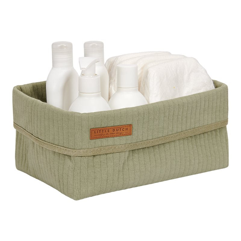 commodemandje groot pure, olive - LITTLE DUTCH