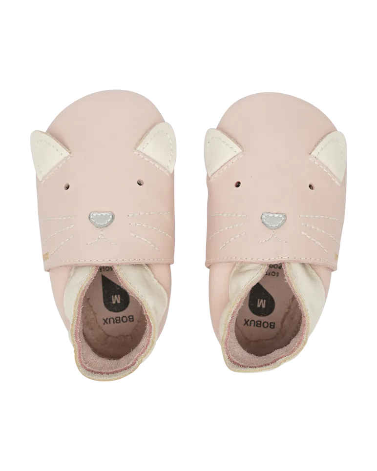schoentjes soft soles meow, blossom - BOBUX