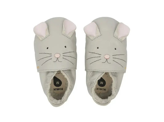 schoentjes soft soles squeek, light grey - BOBUX