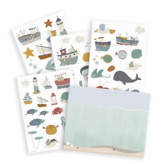 raamstickers, sailors bay - LITTLE DUTCH
