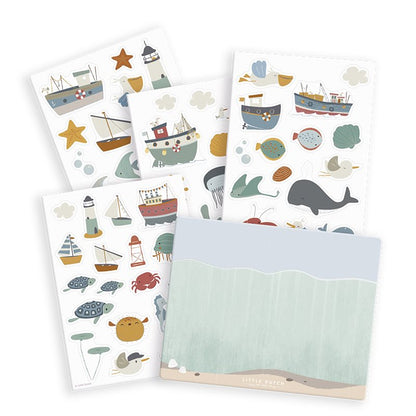 raamstickers, sailors bay - LITTLE DUTCH