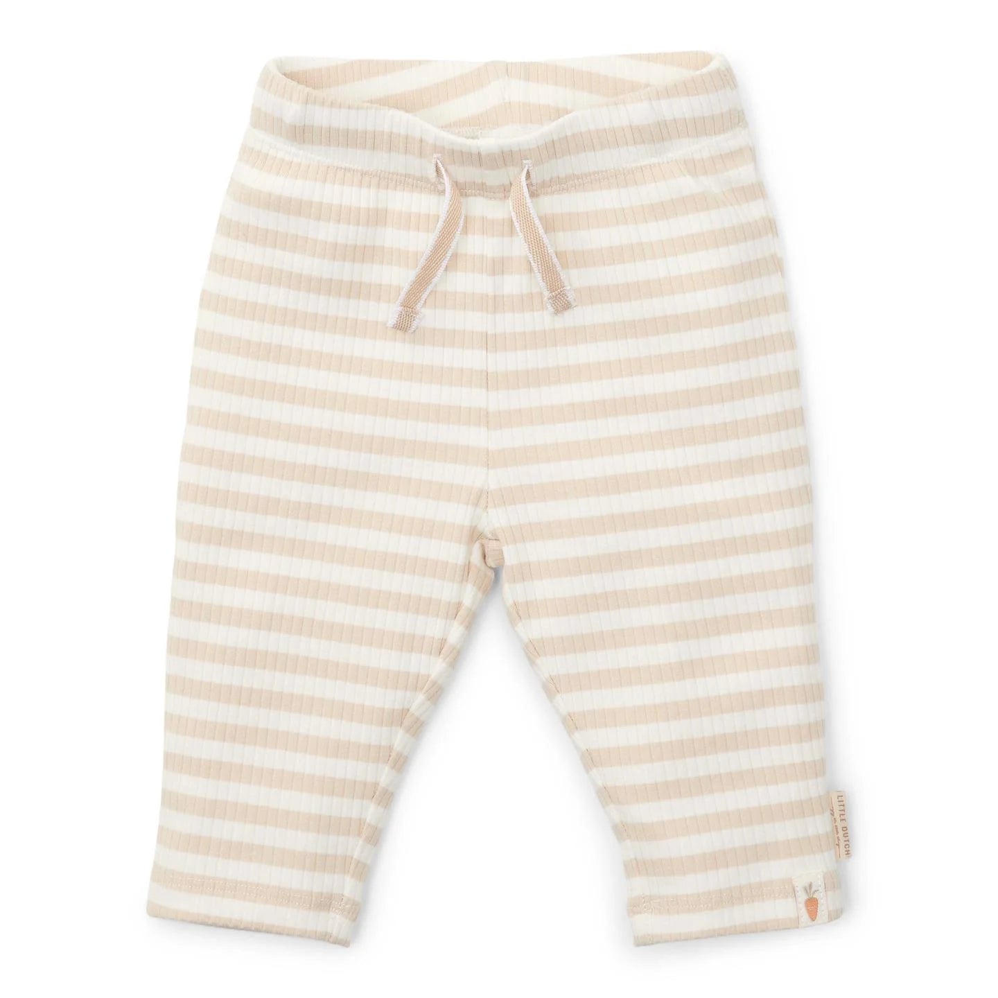 legging stripe, off white/sand - LITTLE DUTCH