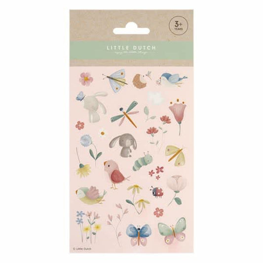 stickervel, flowers & butterflies - LITTLE DUTCH