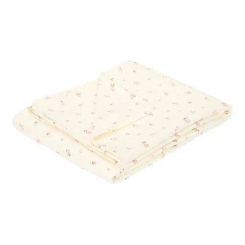 wiegdeken zomer fairy blossom, wit - LITTLE DUTCH