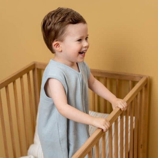 slaapzak pure 70 cm zomer, soft blue – LITTLE DUTCH