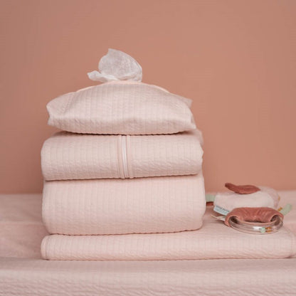 slaapzak 90 cm winter, soft pink – LITTLE DUTCH