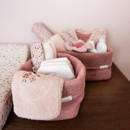 commodemandje gebreid klein, blush - LITTLE DUTCH