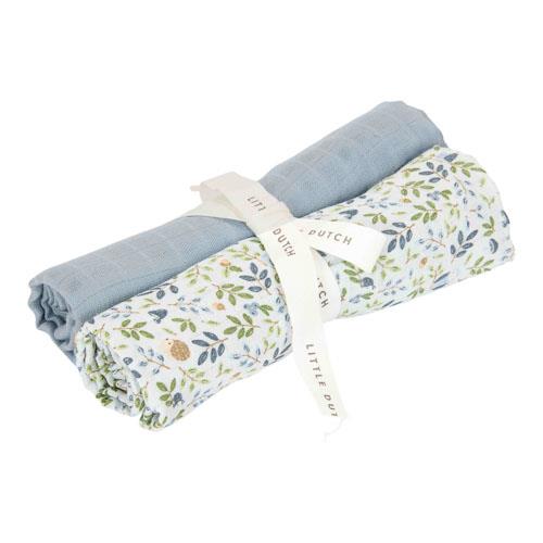 verzorgingsdoek, 2-pack, forest adventure - LITTLE DUTCH