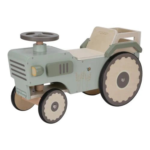 loopauto little farm, groen - LITTLE DUTCH