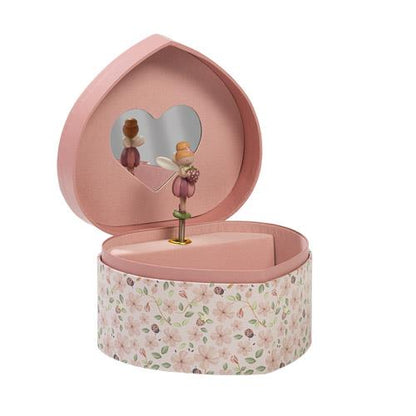 juwelendoosje fairy garden, roze - LITTLE DUTCH