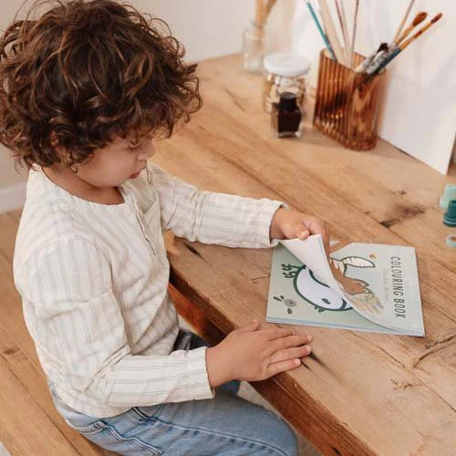 kleurboek, forest friends - LITTLE DUTCH